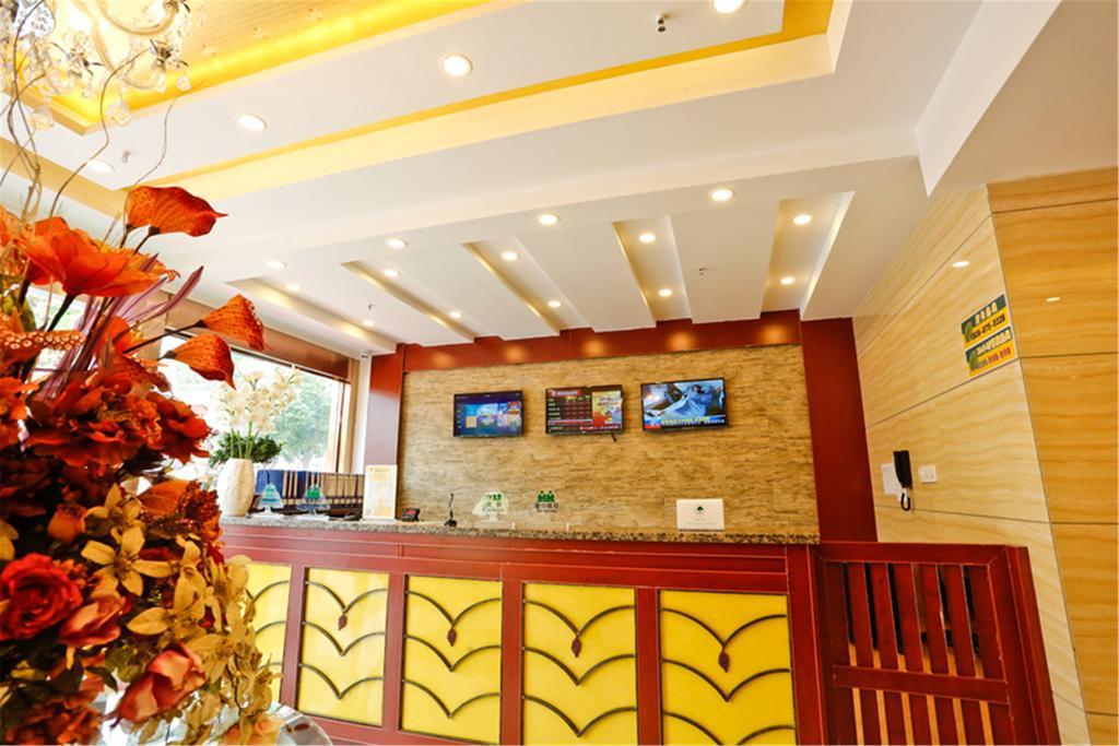 Greentree Inn Jiangsu Nanjing Software Valley Sanjiang University Express Hotel Esterno foto