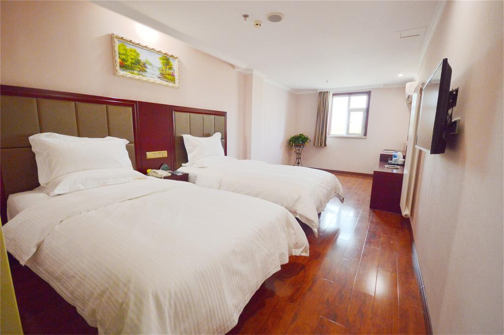 Greentree Inn Jiangsu Nanjing Software Valley Sanjiang University Express Hotel Esterno foto
