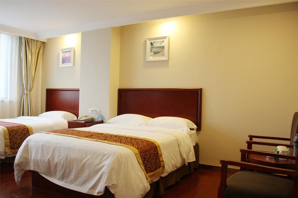 Greentree Inn Jiangsu Nanjing Software Valley Sanjiang University Express Hotel Esterno foto