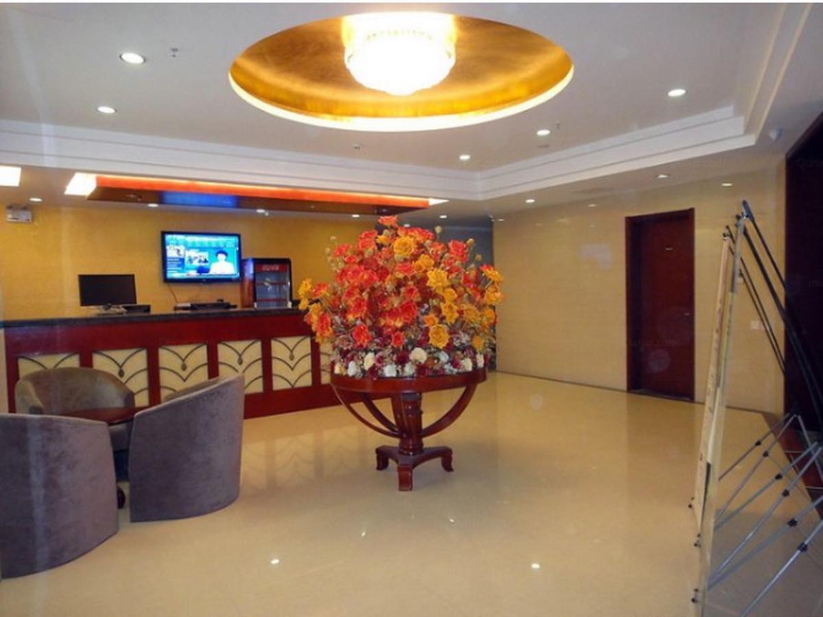 Greentree Inn Jiangsu Nanjing Software Valley Sanjiang University Express Hotel Esterno foto